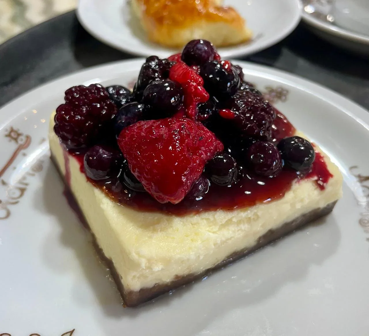 Cheesecake frutos rojos