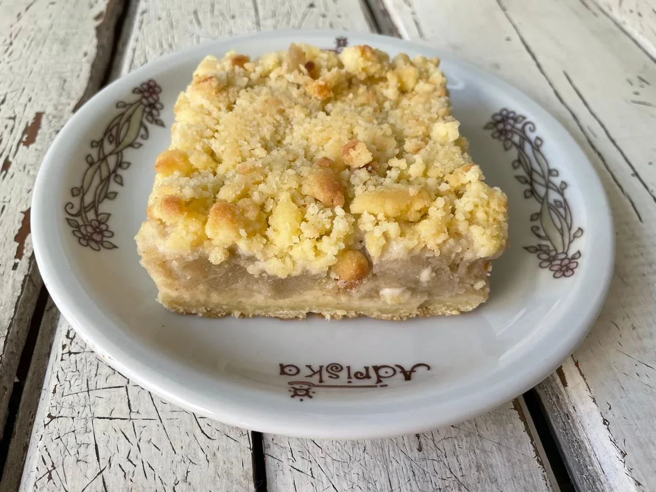 Crumble de manzana